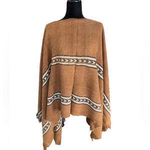 Alpaca Land Made in Peru Poncho